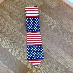 Men's American Flag Tie